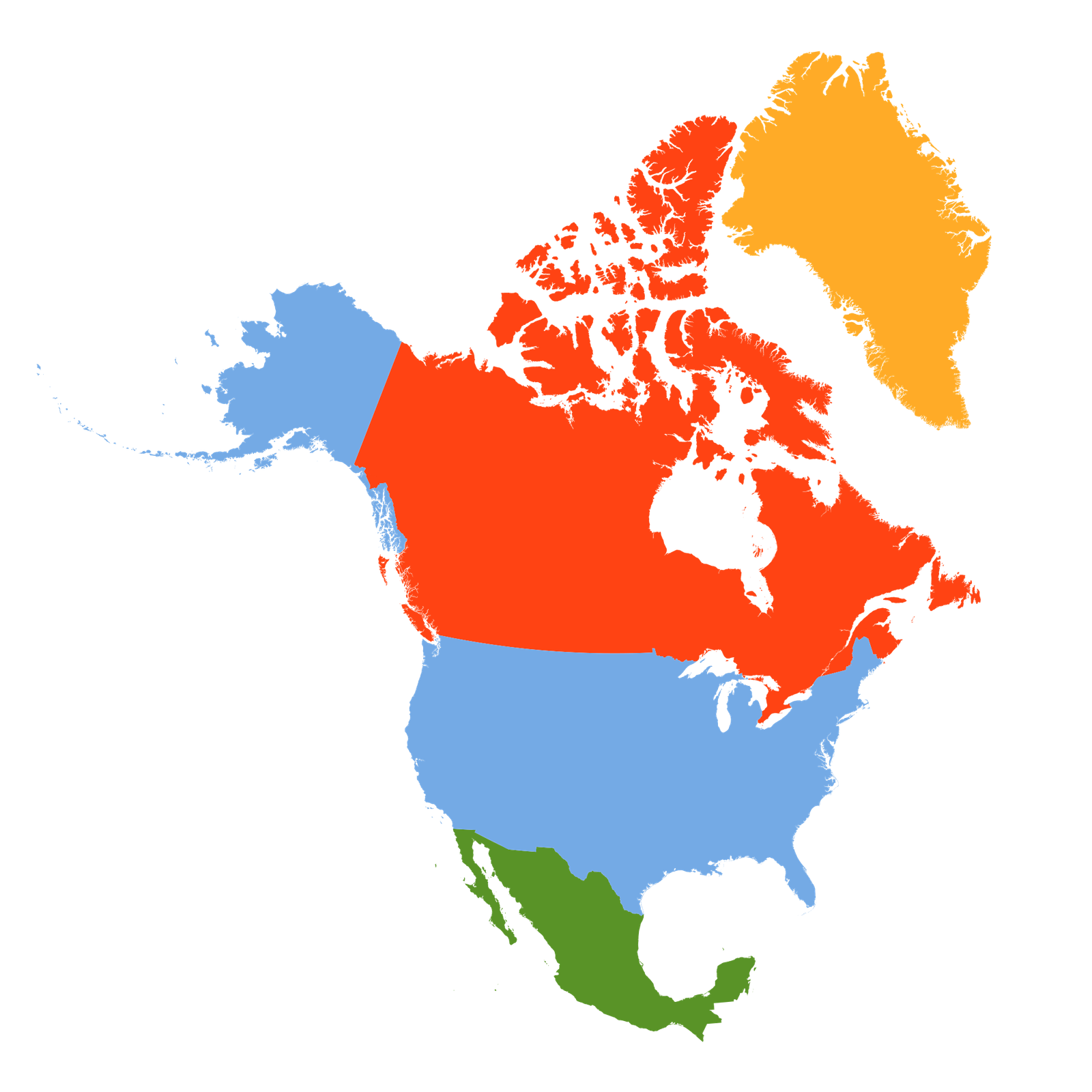 FOSA North America Network map
