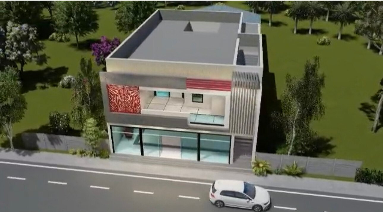 Overhead Architectural Perspective